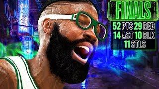 50 POINT QUINTUPLE-DOUBLE IN FINALS! NBA 2K20 My Career Gameplay Best Paint Beast Build
