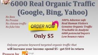 How to improve organic traffic for blog