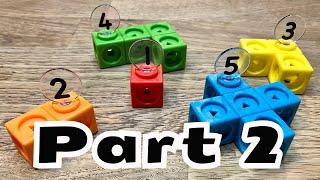 4 more from 5! | Same pieces, new puzzles! | More easy Numberblocks logic puzzles for kids