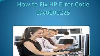 How to Fix HP Error Code 0xc0000225