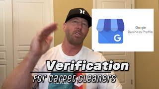 Problems getting Verified on Google My Business?
