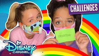 Ruth & Ruby's Sleepover | Charades Challenge | Disney Channel