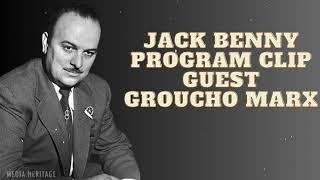 Jack Benny Program Clip - Guest Groucho Marx - Frank Nelson