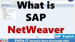 Basic Understanding of SAP NetWeaver @PitCiaIT