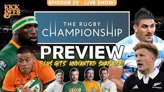 A huge Rugby Championship preview and an unwanted surprise for Matt Giteau