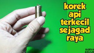 Korek api unik cocok untuk survival [review]