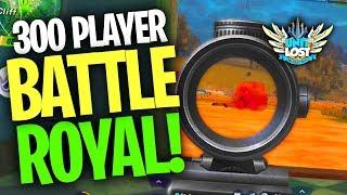 300 PLAYER BATTLE ROYAL! On Mobile?! [Rules of Survival]