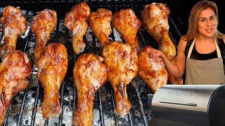 Smoked Chicken Legs on Pellet Grill