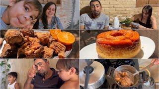 Vlog:DA NOSSA FAMÍLIA NA ROÇA/MANDANDO ABRAÇOS/fiz bolo de BANANA ️