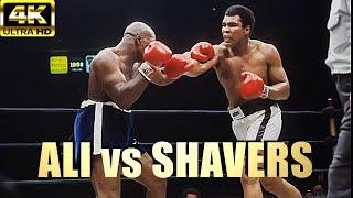 Muhammad Ali vs Earnie Shavers | LEGENDARY Highlights Boxing Fight | 4K Ultra HD