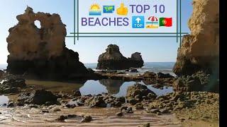 TOP 10 BEST BEACHES ALGARVE, MELHORES PRAIAS e PASSEIOS, PORTUGAL - MUST SEES