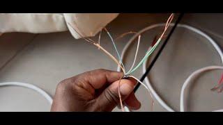 Speakers wire over Ethernet(Cat8) cable for minimal cable management |David Yeb Vlogs|