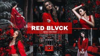 Red & Black Tone - Lightroom Mobile Preset | Dark Red Tone Preset | Lightroom Preset Free Download