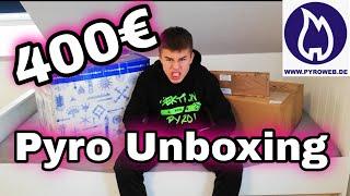 XXL 400€ |Feuerwerk Bestellung auspacken |Pyroweb Unboxing |PyroMaximal