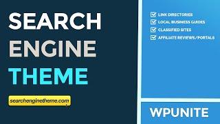 Search Engine Theme for Wordpress