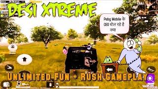 Pubg walo se बातचीत  ! Rush Gameplay + Unlimited Fun ! Desi Xtreme