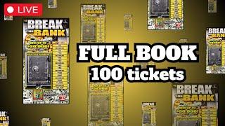 $30,000 TOP PRIZE  FULL BOOK: SCRATCHING 100 LOTTERY TICKETS