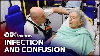 92-Year-Old Dementia Patient Has Worrying Urinary Infection | Inside The Ambulance | Real Responders