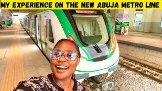 Abuja metro light rail begins operation ,my experience will blow your mind #abuja #fct