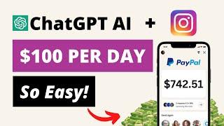 how to make money with ChatGPT AI and Instagram! (Instagram theme page)