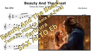 Beauty And The Beast (Partitura Sax Alto) A Bela e a Fera