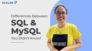 SQL vs MySQL | 3 Key Differences #shorts