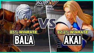 KOF XV  Bala (K'/Ángel/Iori) vs Akai (Andy/Blue Mary/Benimaru)