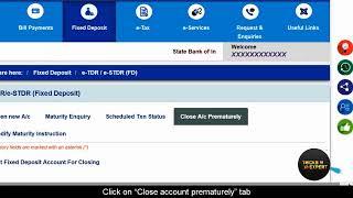 How to Close a Fixed Deposit (e-FD) Online SBI | ऑनलाइन फिक्स्ड डिपाजिट कैसे बंद करें