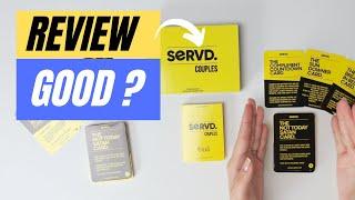 Servd couples card game review