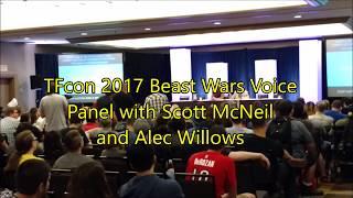 TFcon 2017 Beast Wars Voice Panel with Scott McNeil & Alec Willows