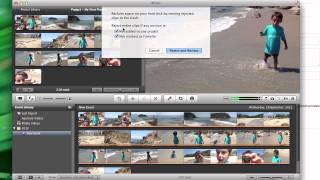 iMovie removing extra files that clog up your hard drive