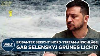 UKRAINE WAR: Explosive report emerges! Is Zelenskyj behind the Nord Stream attacks?