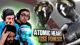 STREAMERS CHOCADOS com ATOMIC HEART (USE FONES!!!) PARTE #2