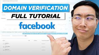 How to Verify a Business Domain in Facebook Business Manager in 2021 (Step-By-Step)