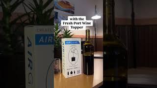 Planetary Design's Fresh-Port® Wine Topper and Airgone® Argon Gas Bundle