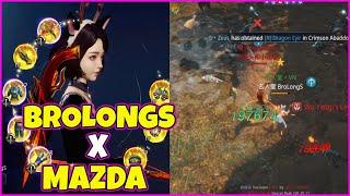 BROLONGS PARTY VS MAZDA PARTY ASIA42 SECRET PEAK WAR | FAMOUS FAMILY VS HOF RESISITANCE | MIR4