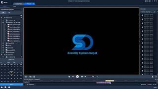 Uniview - EZStation 3.0 - How to playback