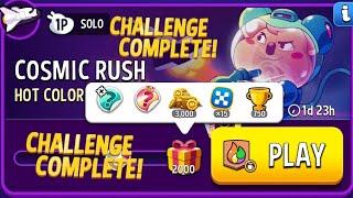 Hot Color Blow Em Up Solo Challenge Cosmic Rush | Match Masters PVP Gameplay