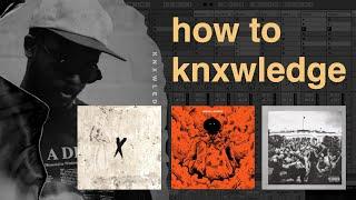 how to produce like knxwledge (Nxworries, Anderson .Paak)