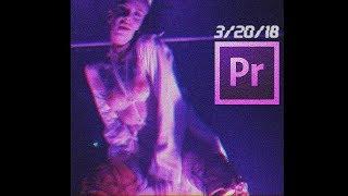 VHS Retro Camcorder Effect PREMIERE PRO Tutorial (VHS Camera Look Tutorial 2018)