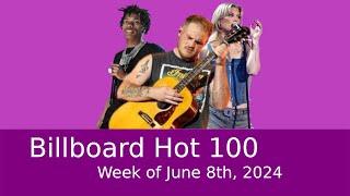 Billboard Hot 100 | Week of June 8th, 2024