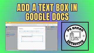 How to Add a Text Box in Google Docs