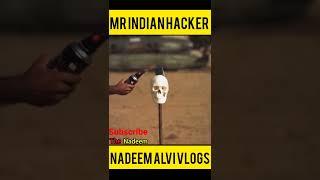 Mr Indian hacker VIP bam vs Insan ki khopadi short #Nadeem Alvi vlogs 