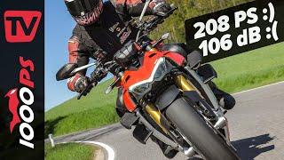 Brutal stark - Hyper Naked Vergleich 2021 - Ducati Streetfighter V4 S im Test