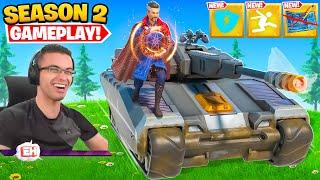 Nick Eh 30 reacts to Fortnite Season 2 GAMEPLAY CHANGES!