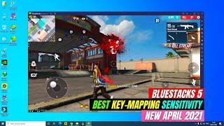 BLUESTACKS 5 BETA FREE FIRE| BEST KEY MAPPING KEYBOARD SENSITIVITY SETTINGS| 4GB LOW END PC CONTROLS