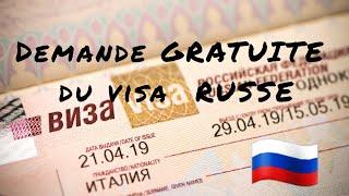 Comment faire sa demande en ligne de #Visa pour la #russie   ? Facile , voici la démonstration.