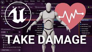 Take Damage | Create A Simple Damage Box - Unreal Engine 5 Tutorial