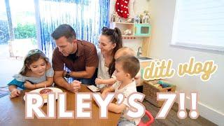 RILEY'S 7TH BIRTHDAY VLOG | frost science museum, gifts, updates at home!