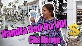 Shoppavad du vill challenge i ett köpcentrum i Lund. Får pengar att handla för. Nova Lund